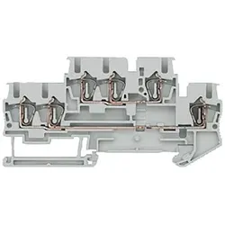 Siemens 8WH20230AF00 Doppelstockklemme mit Zugfederanschluss, 3 Anschlussstellen  - 50 Stück