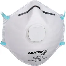 ASATEX Atemschutzmaske FFP 2/V NR D m.Ausatemventil ASATEX 15 Stück