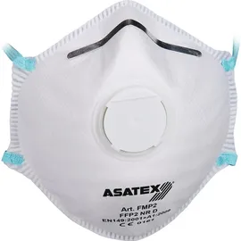 ASATEX Atemschutzmaske FFP 2/V NR D m.Ausatemventil ASATEX 15 Stück