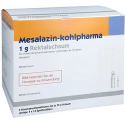 Mesalazin Kohlpharma 1 g Rektalschaum 4X70 g
