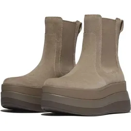 FitFlop F-Mode Stack Suede Chelsea Boots 38 - 38