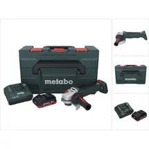 Metabo WPB 18 LT BL 11-125 Quick Akku Winkelschleifer 18 V 125 mm Brushless + 1x Akku 4,0 Ah + Ladegerät + metaBOX