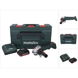 Metabo WPB 18 LT BL 11-125 Quick Akku Winkelschleifer 18 V 125 mm Brushless + 1x Akku 4,0 Ah + Ladegerät + metaBOX