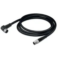 WAGO 756-5503/030-010 Sensor-/Aktor-Steckverbinder, konfektioniert M12 Stecker, gerade, Buchse, gewinkelt