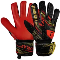 Reusch Attrakt Solid ROT|SCHWARZ 8.5