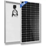 250W Watt 12V Solarmodul Solarpanel Monokristallin für Wohnmobil Inselanlage Garten Camping