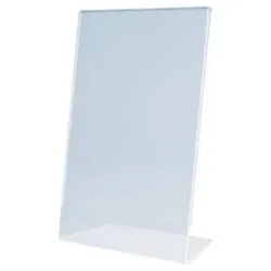 magnetoplan Tischaufsteller Acryl - A3 hoch, schräg