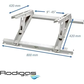 Rodigas Dachkonsole bis 140kg Split Klimaanlagen Dachhalterung