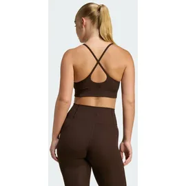 adidas All Me Rib Light Support Bra Aurora Coffee 2XS