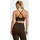 adidas All Me Rib Light Support Bra Aurora Coffee 2XS