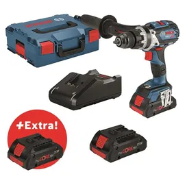Bosch GSB 18V-110C Professional inkl. 3 x 4,0 Ah + L-Boxx 0615990L4N
