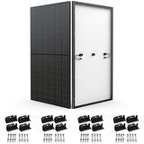 ECOFLOW Monokristallines Solarpanel 2x400W, Starres Solarpanel mit 8 Stück montagefüße, Photovoltaikmodul ideal für Balkonkraftwerk, Wohnmobil, Gartenhäuse, Boot, ohne Solarpanelkabel