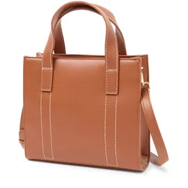 Valentino Aury Re Shopper Kunstleder Brown