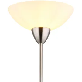 GLOBO Deckenfluter 28x180 cm Nickel Matt Opal