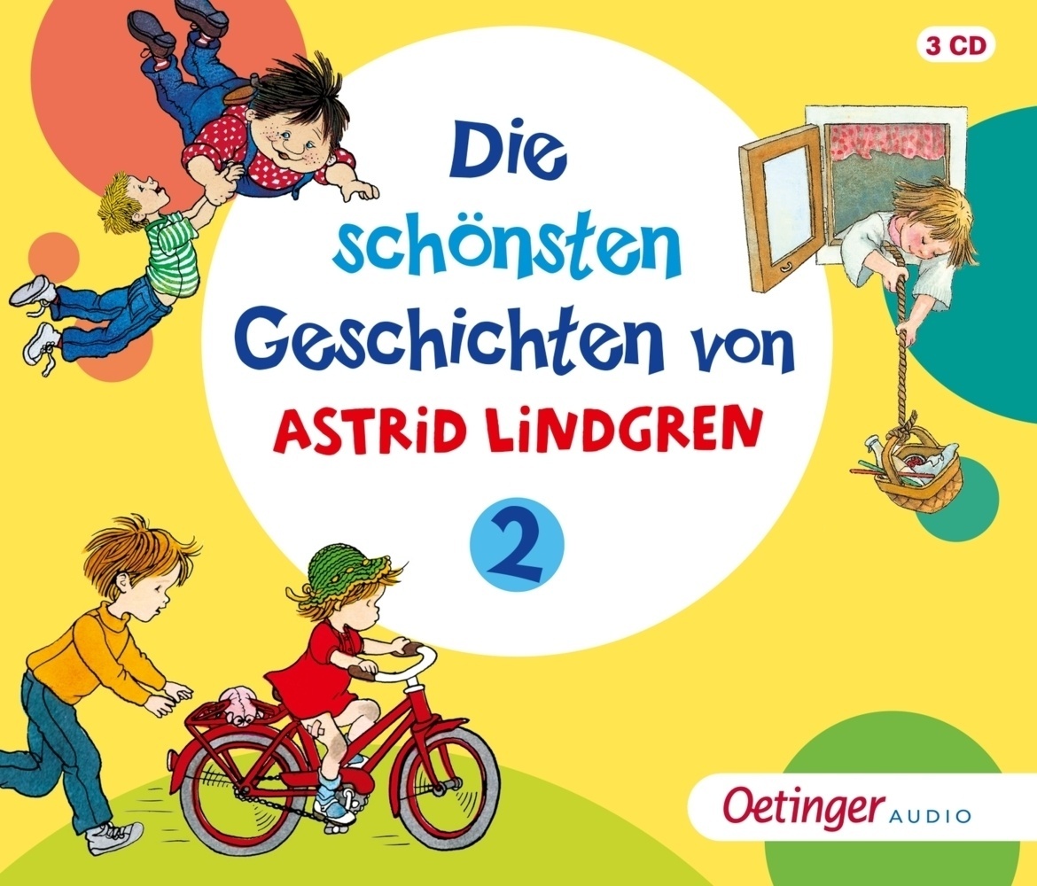 Die Schönsten Geschichten Von Astrid Lindgren 2.Tl.2 3 Audio-Cd - Astrid Lindgren (Hörbuch)