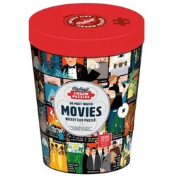 50 Must-Watch Movies Bucket List 1000-Piece Puzzle