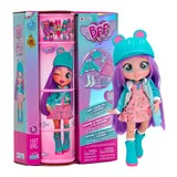 Cry Babies BFF Cry Babies S2 Lala Modepuppe zum Sammeln mit Langen Haaren, Stoffkleidung & 9 Accessoires – Spielzeuggeschenk für Mädchen und Jungen + 5 Jahre