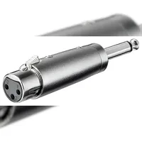 Goobay XLR 001 6.35 mm 3Pin Kabel-Schnittstelle und Netzteil