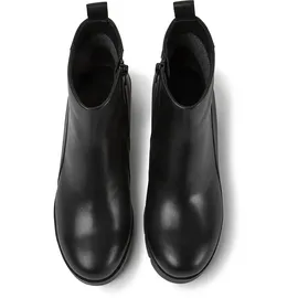Camper Leder-Ankle-Boots in Schwarz | 40