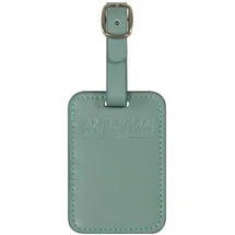 American Tourister Gepäckanhänger - Kofferanhänger für Koffer und Taschen, mit verstellbarem Riemen, inklusive Adresskarte, Set aus 2 Stück, Grün (Iceberg Green)