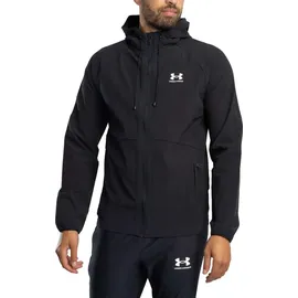 Under Armour Stretch Woven Windbreakereu Herren Schlupfjacke, schwarz - - White 100 - M