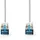 Nedis Cat 6a Kabel | S/FTP | RJ45 Stecker | RJ45 Stecker | 3.00 m | Snagless | Rund | LSZH | Weiss | Label