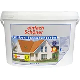 Wilckens Farben Gmbh Fassadenfarbe weiß 5 l