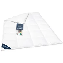 casimum Gänsedaunendecke »FIRST CLASS« – 100% Gänsedaunen, Größe: 155x220