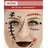 Party Factory Face Tattoo Narben, temporäres Glitter Gesichtstattoo für Motto Party, Halloween & Karneval, Kinder & Erwachsene