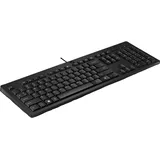 HP 125 Kabelgebundene Tastatur Schwarz