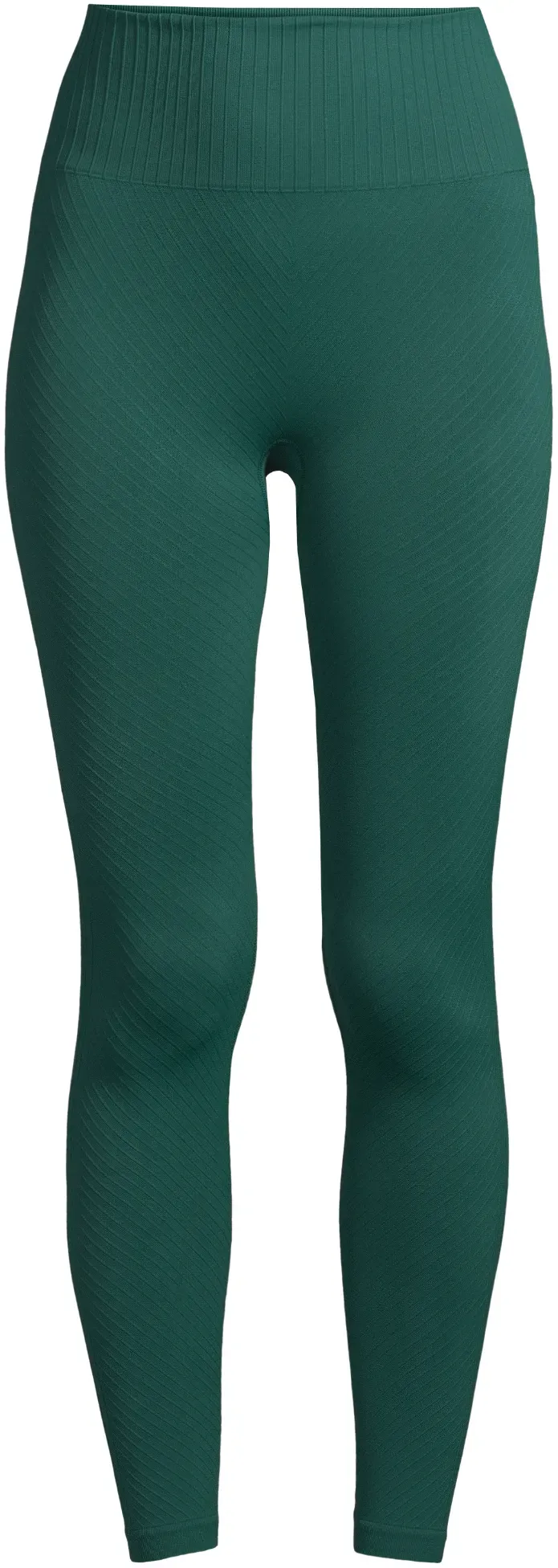 casall Seamless Graphical Rib High Waist Tights Damen-Tight - Garden Green - S