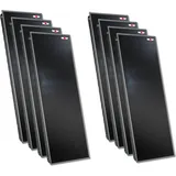 8x Wolf Hochleistungs-Sonnenkollektor TopSon F3-1, 18,4 m2, schwarzgrau
