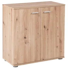 calitan furniture Kommode SOLO, 71 x 76 cm - 2 Türen - Artisan Eiche Dekor