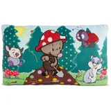 NICI 48211 - Forest Friends Kuschelkissen, Plüsch, 43x25cm, GREEN