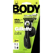 Gillette Body & Intimate Rasierer Herren + 3 Klingen