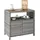 Tectake Gartenschrank Monscia 90 x 55,5 x 87 cm Grau