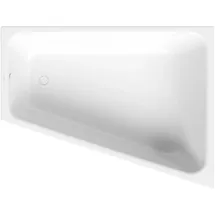 Bette Badewanne, BetteSpace L Eck-Badewanne, 170x130cm, 1142, 1 Rückenschräge, weiss, Einbau rechts, mit Antirutsch Sense,
