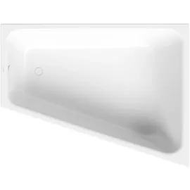 Bette Badewanne, BetteSpace L Eck-Badewanne, 170x130cm, 1142, 1 Rückenschräge, weiss, Einbau rechts, mit Antirutsch Sense,