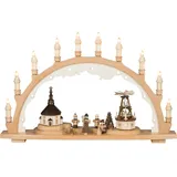 SAICO Saico, Weihnachtsbeleuchtung, Original Schwibbogen Seiffener Weihnacht