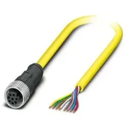 Phoenix Contact 1406105 Sensor-/Aktor-Kabel SAC-8P- 2, 0-542/M12FS BK SAC8P20542M12FSBK