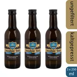 3 x Leinöl - Lausitzer Gold (kaltgepresst ungefiltert Premium Leinöl), 3 x 250ml