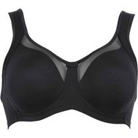 Anita BH Clara Cup-Größe D, Komfort-BH mit Molding, Mikrofaser Schwarz 90D