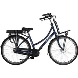 AMIGO Elektrische Transportfahrräder E-Lagos T3 28 Zoll 50 cm Damen 7G Rollerbrakes Mattblau - Blau