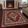 OTTO home Teppich OTTO HOME "Oriental, Made in Belgium" Gr. 3, rot, B:120cm H:7mm L:170cm, Kunstfaser, Teppiche, Teppich, Orient-Optik, mit Bordüre, Teppich, Kurzflor, Weich, Kundenliebling