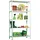 Simon Rack Lagerregal Stahl 2000x1000x400 mm Weiß 5 Böden