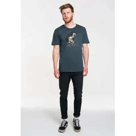 LOGOSHIRT T-Shirt "Der kleine Maulwurf", Jungen, Gr. M, blau, 100% Baumwolle, bedruckt, normal, Rundhals, Shirts T-Shirt, mit lizenziertem Originaldesign