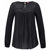 Buffalo Spitzenbluse Damen schwarz Gr.40