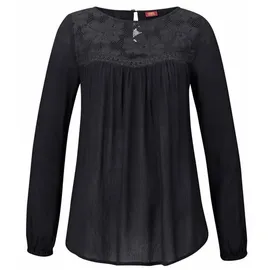 Buffalo Spitzenbluse Damen schwarz Gr.40