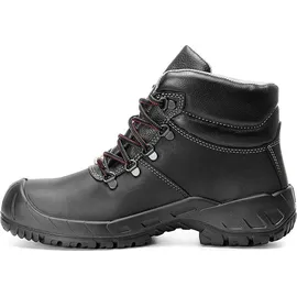 ELTEN Sicherheitsschuhe Renzo Mid ESD S3 Herren, Leder, Stahlkappe, leicht, robust, Schwarz,