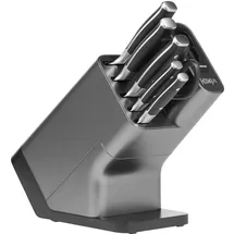 Ninja StaySharp Messerblock mit Schleifer Silber/Schwarz